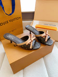 Mules talon LV